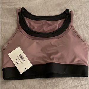 ZYIA Lilac Clasp Mesh Bra